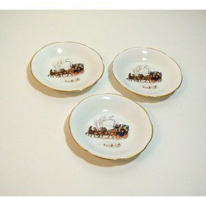 Royal Tara Fine Bone China Ireland Saucers Set of Three